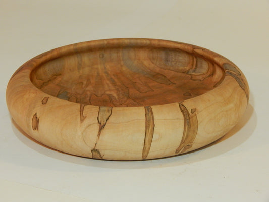 Maple Bowl, Handmade Lathe Turned Box, Artisan Crafted