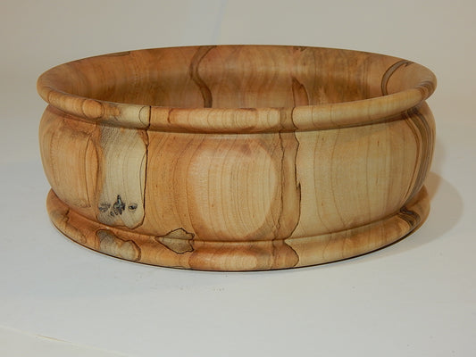 Maple Bowl, Handmade Lathe Turned Box, Artisan Crafted