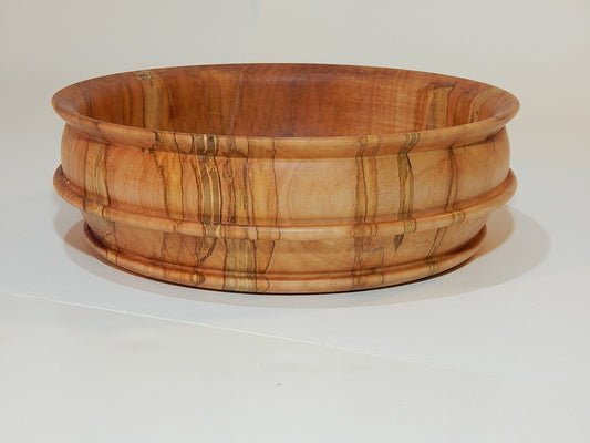 Maple Bowl, Handmade Lathe Turned Box, Artisan Crafted