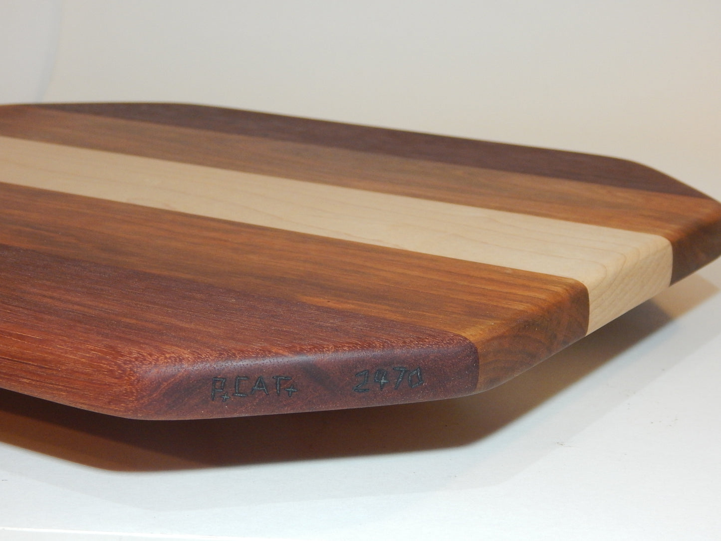Mahogany, Cherry, and Maple Charcuterie / Cutting Board