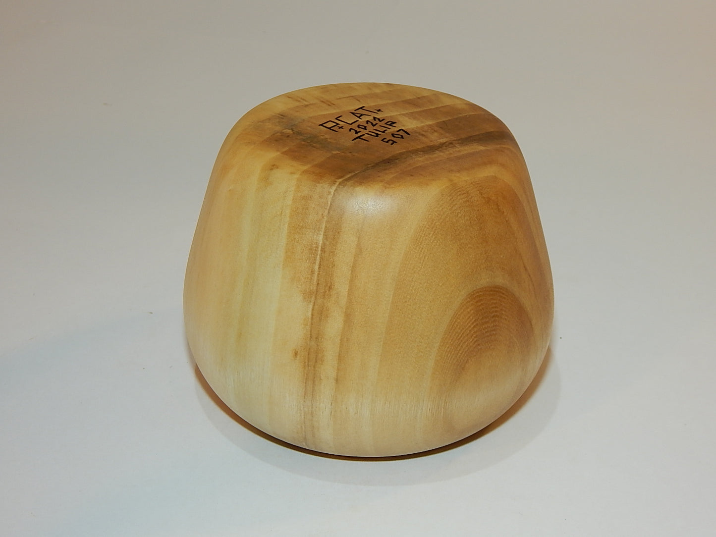 Tulip Poplar Wood Bowl, Handmade, Artisan Crafted