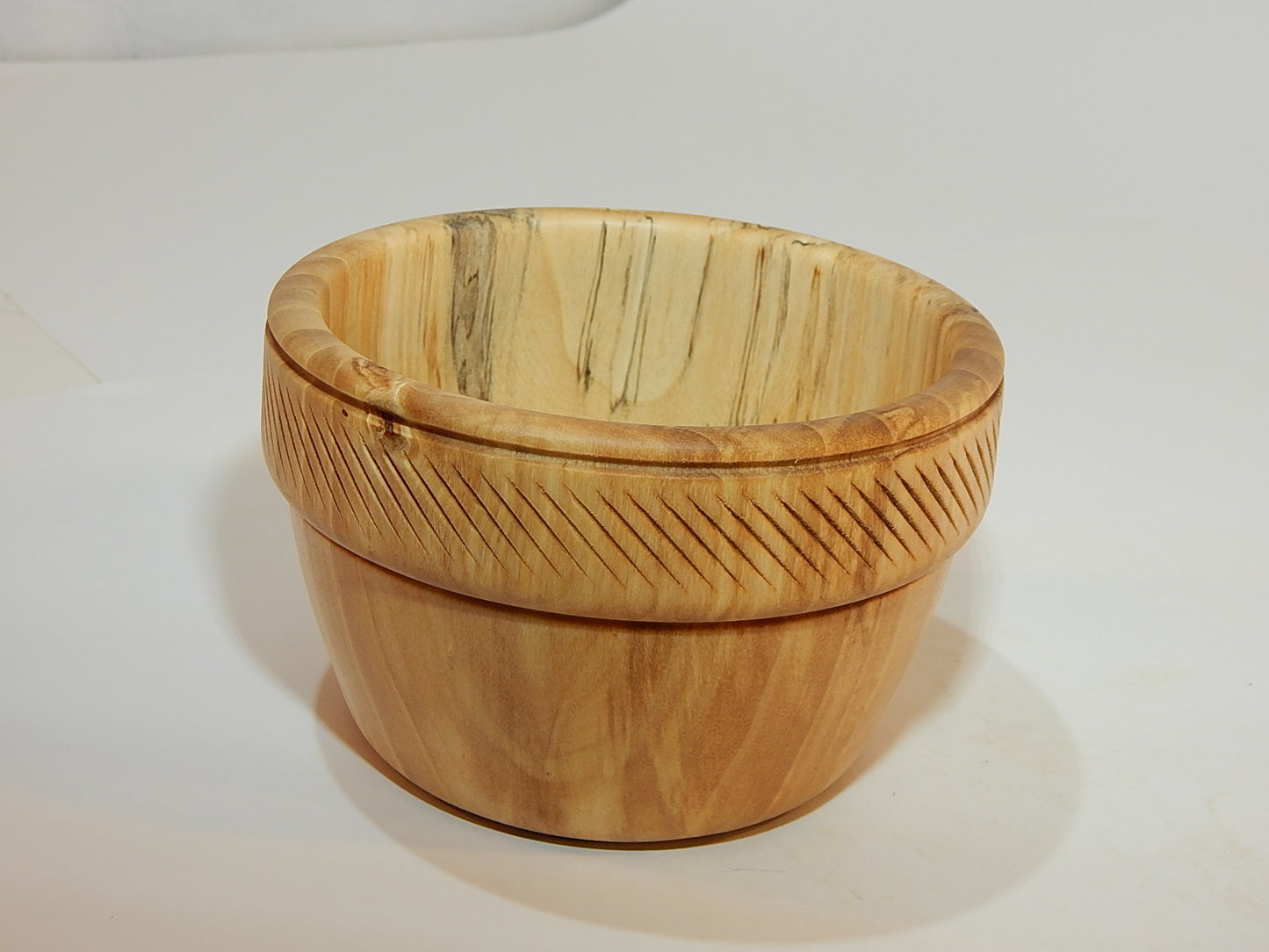 Poplar Wood Bowl, Handmade, Artisan Crafted