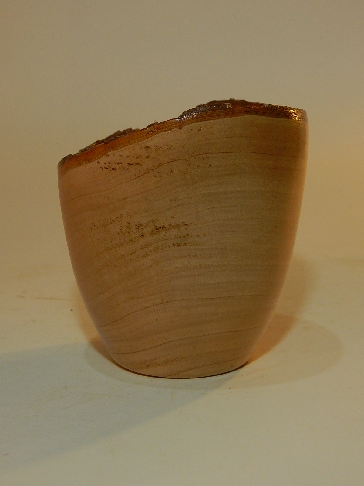Sycamore Wood Bowl, Live Edge, Handmade, Artisan Crafted