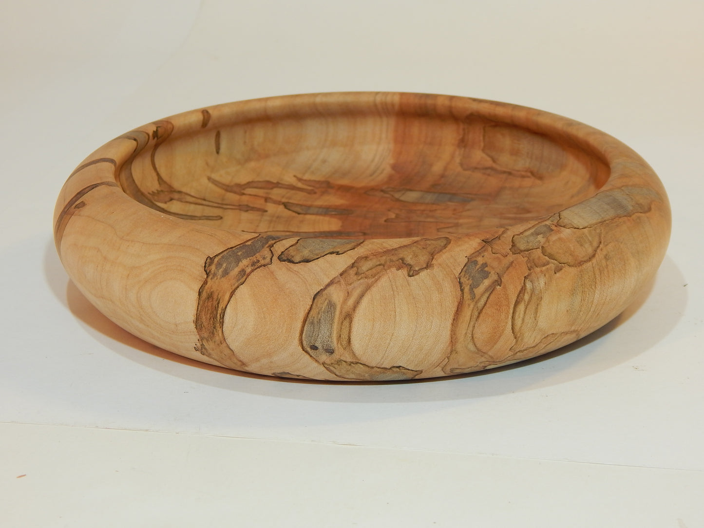 Maple Bowl, Handmade Lathe Turned Box, Artisan Crafted