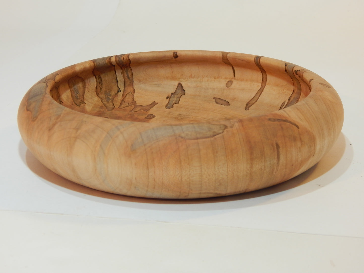 Maple Bowl, Handmade Lathe Turned Box, Artisan Crafted