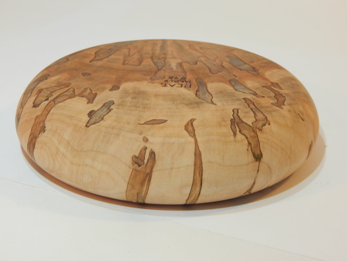 Maple Bowl, Handmade Lathe Turned Box, Artisan Crafted