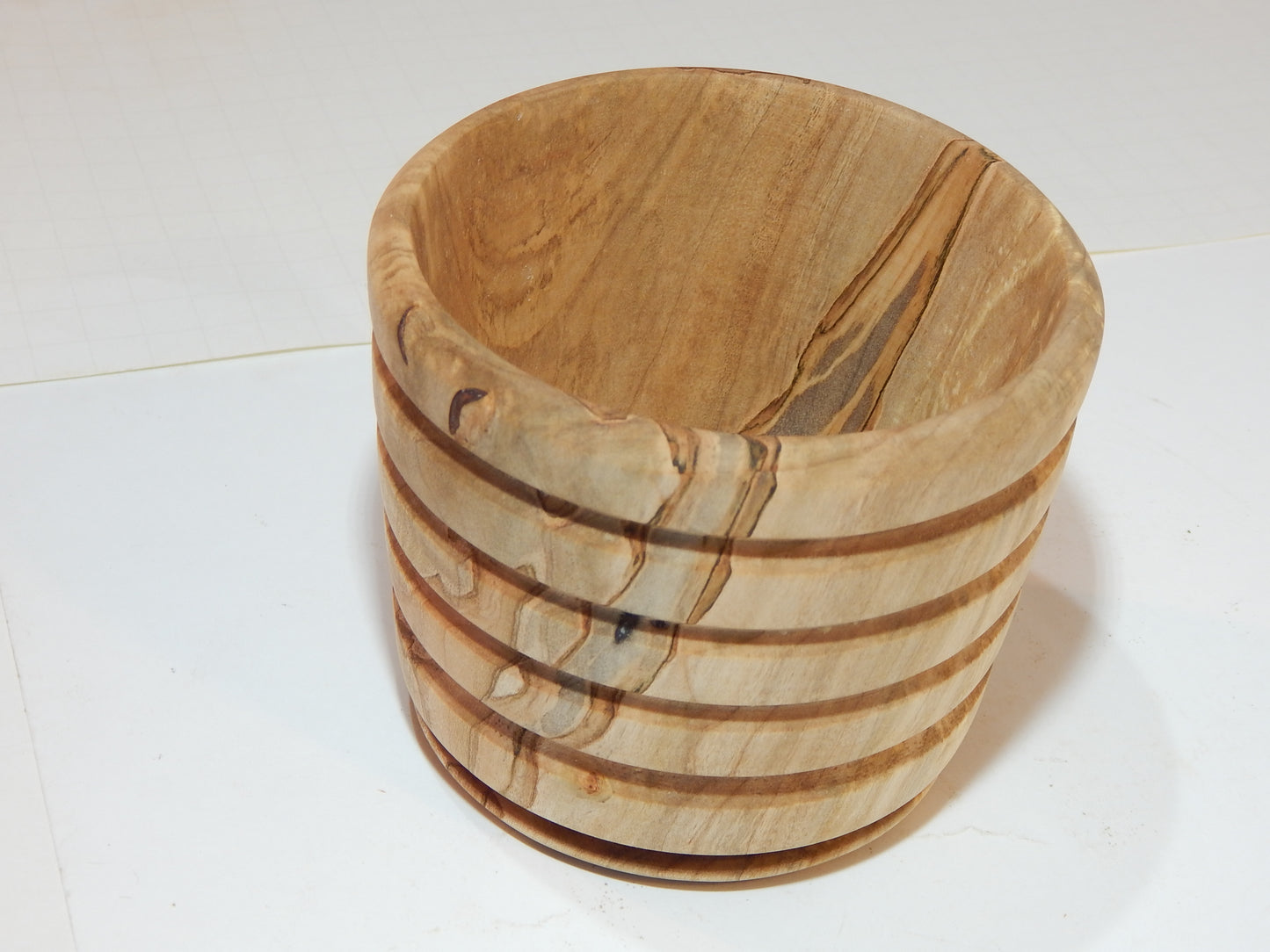 Maple Bowl, Handmade Lathe Turned Box, Artisan Crafted
