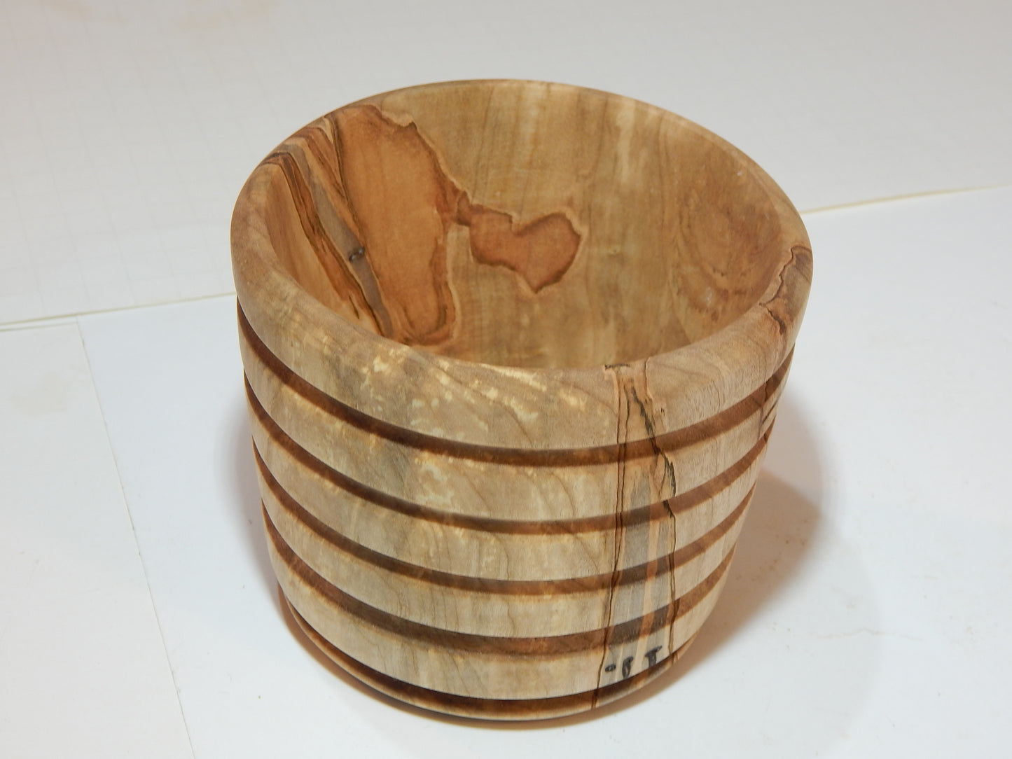 Maple Bowl, Handmade Lathe Turned Box, Artisan Crafted