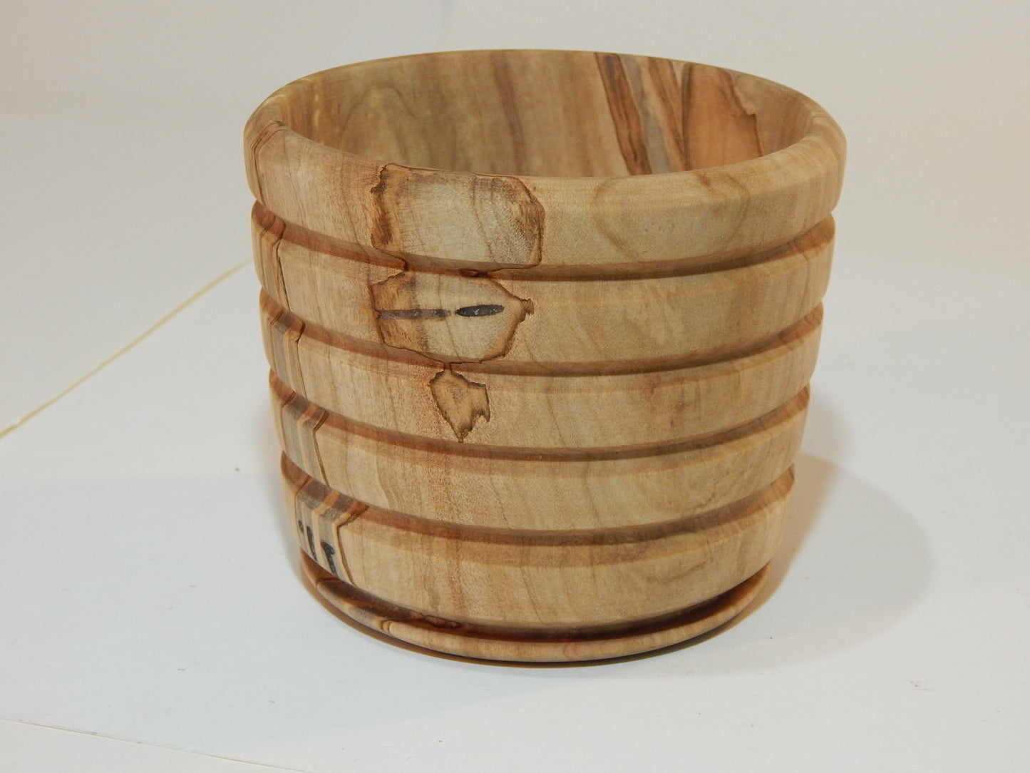 Maple Bowl, Handmade Lathe Turned Box, Artisan Crafted