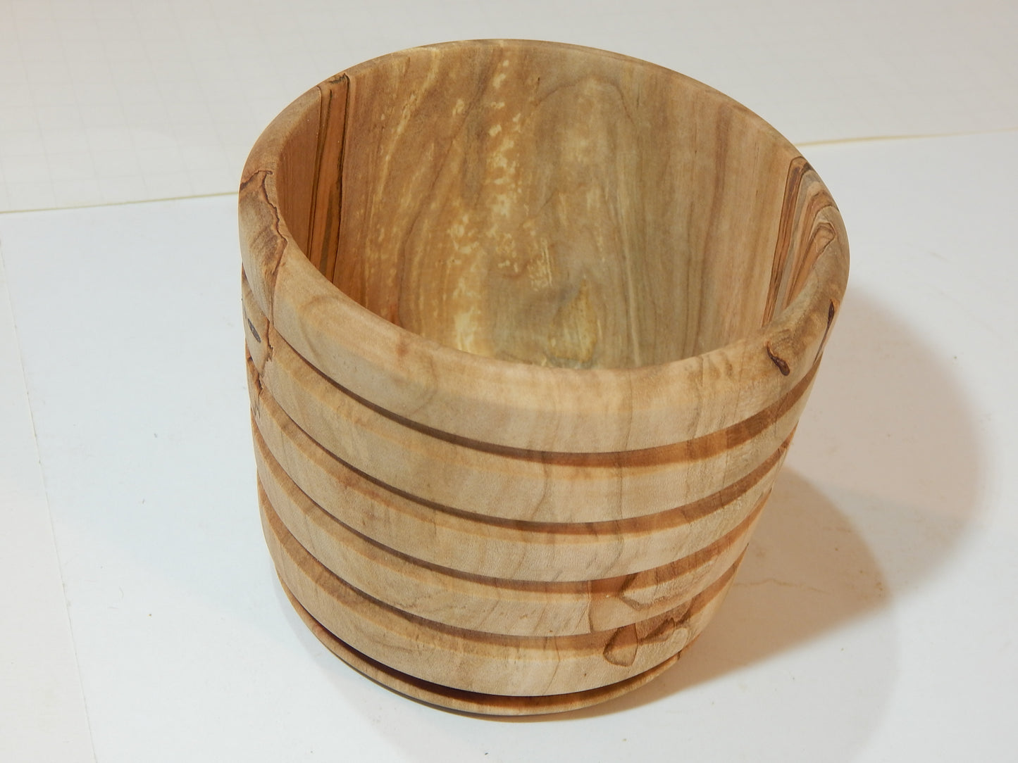 Maple Bowl, Handmade Lathe Turned Box, Artisan Crafted