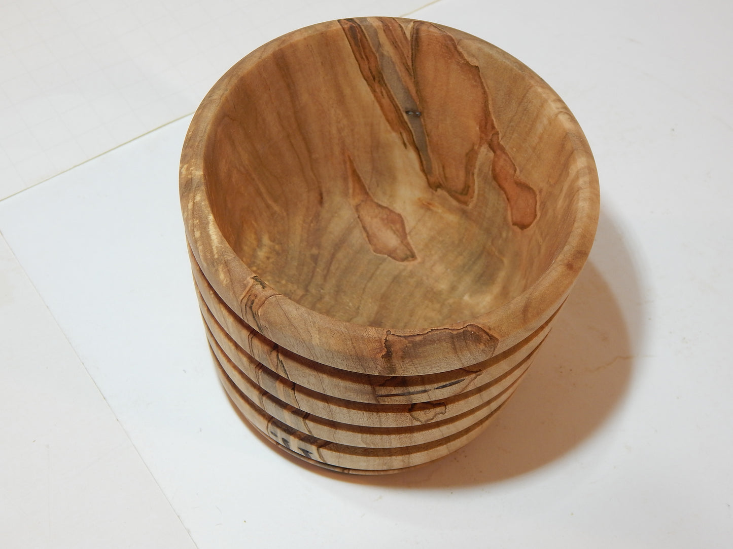 Maple Bowl, Handmade Lathe Turned Box, Artisan Crafted