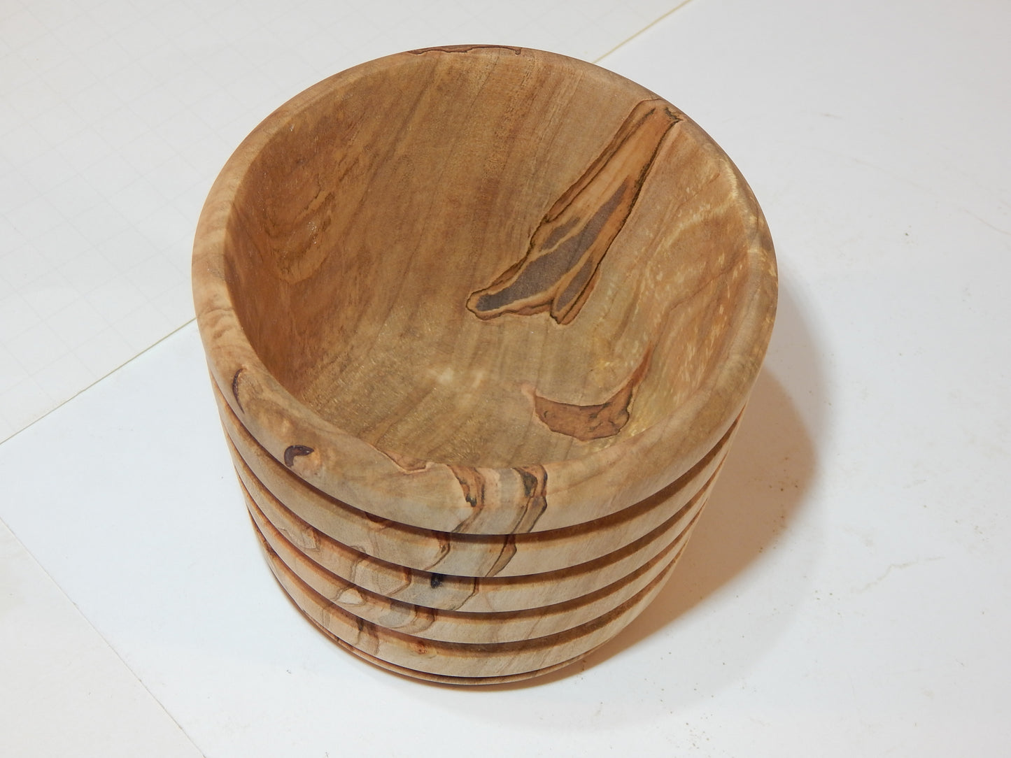 Maple Bowl, Handmade Lathe Turned Box, Artisan Crafted