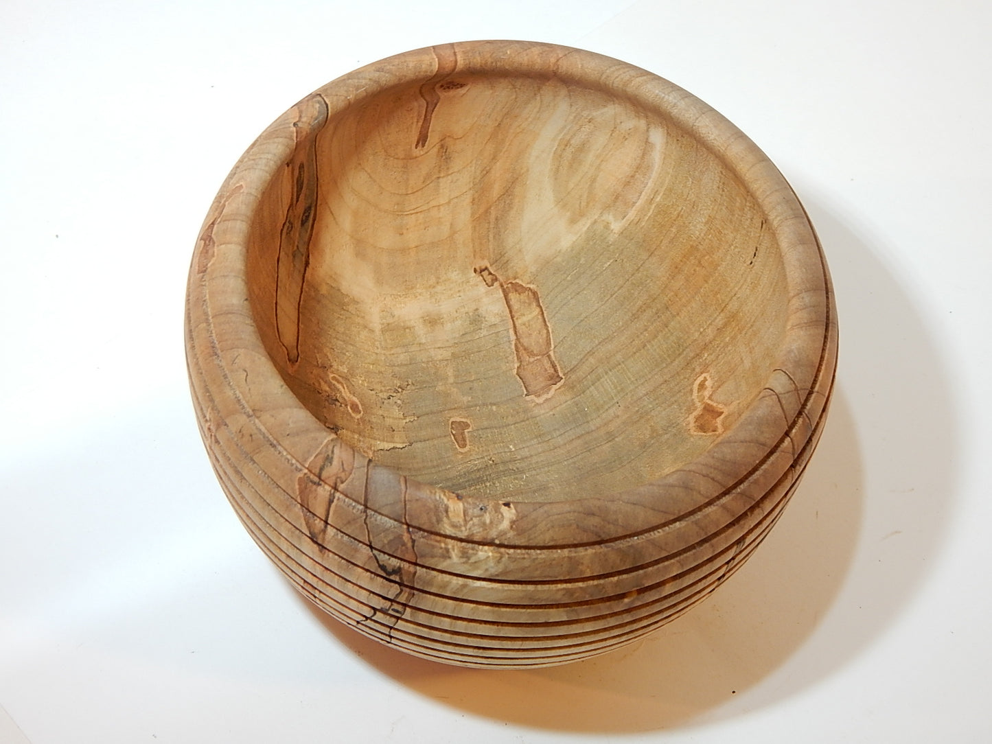 Maple Bowl, Handmade Lathe Turned Box, Artisan Crafted