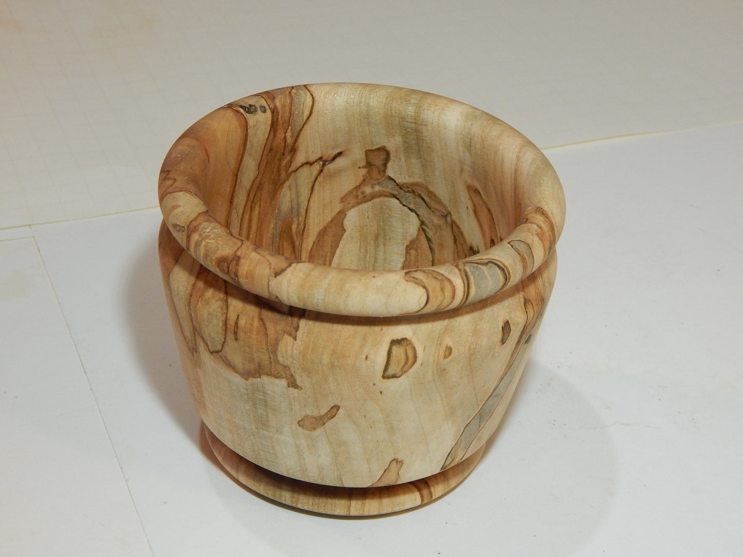Maple Bowl, Handmade Lathe Turned Box, Artisan Crafted