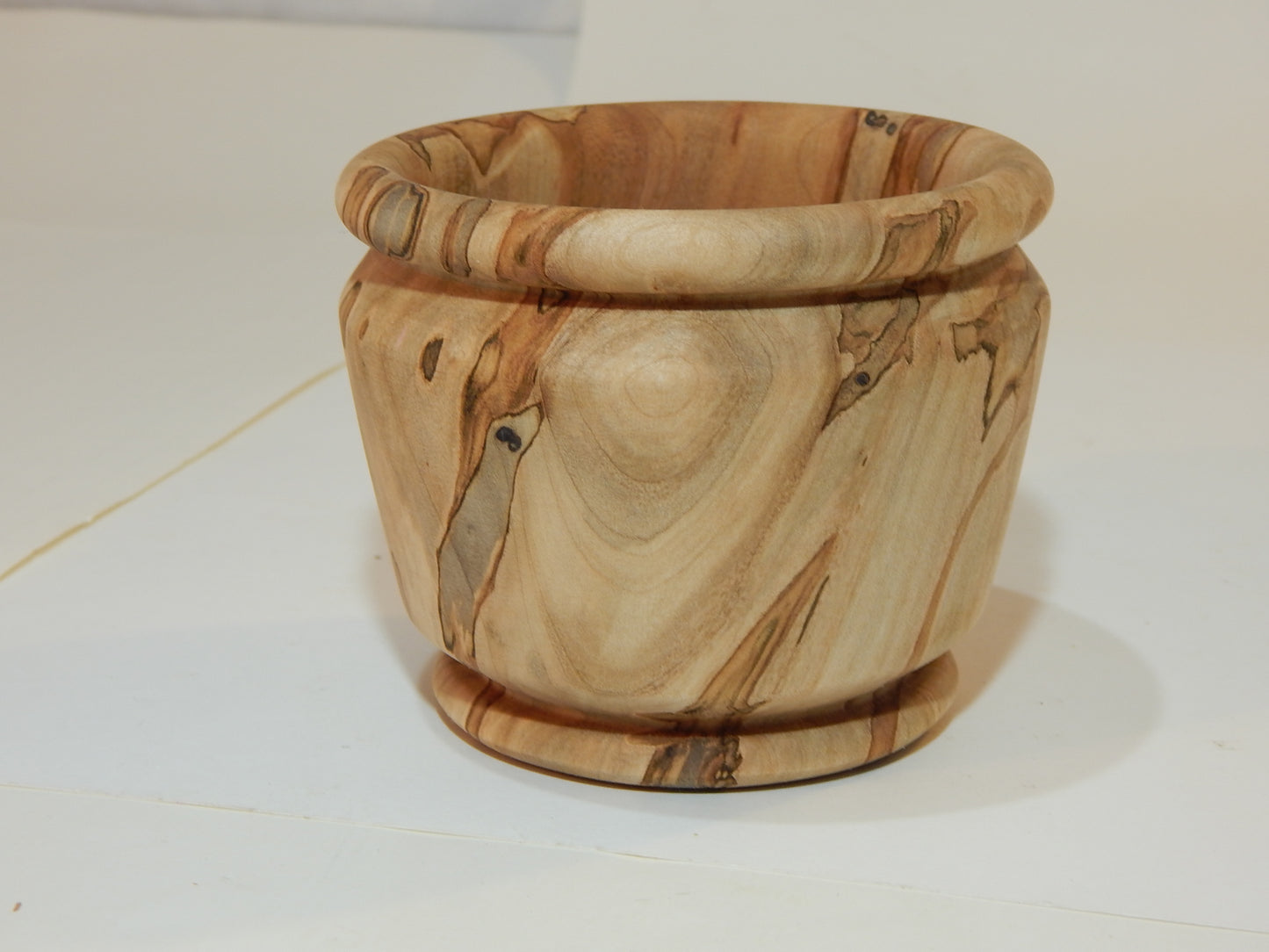 Maple Bowl, Handmade Lathe Turned Box, Artisan Crafted