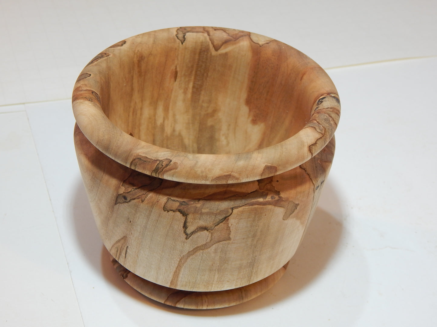 Maple Bowl, Handmade Lathe Turned Box, Artisan Crafted