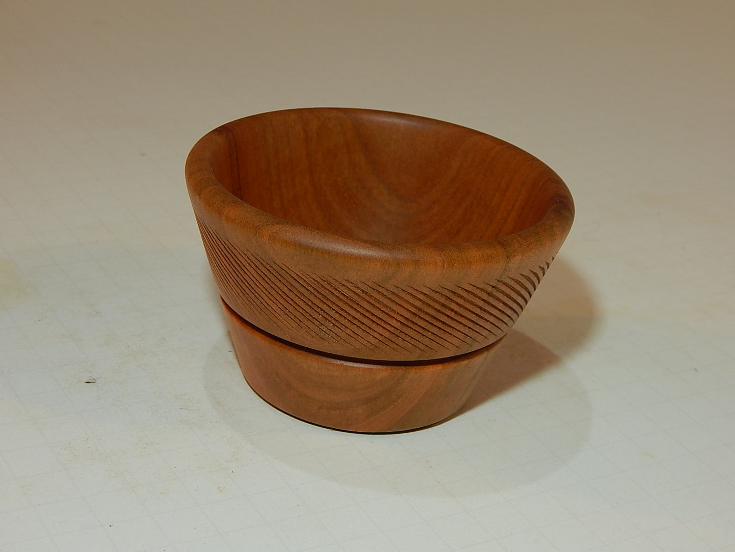 Wild Cherry Bowl, Handmade Lathe Turned, Artisan Crafted