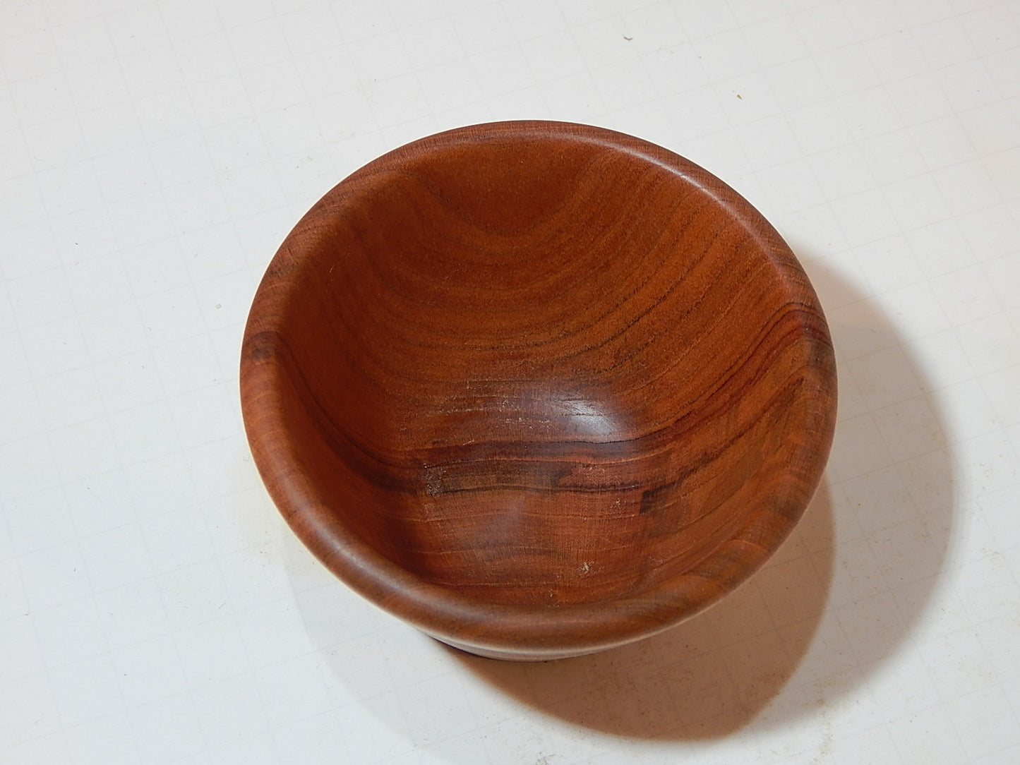 Wild Cherry Bowl, Handmade Lathe Turned, Artisan Crafted