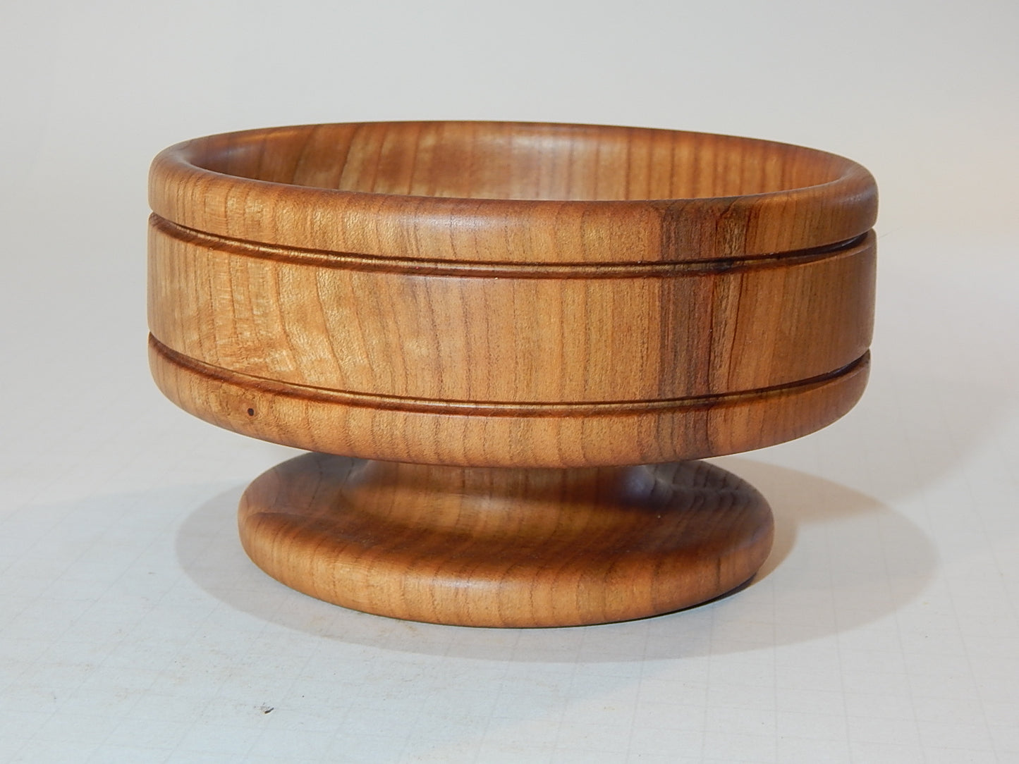 Wild Cherry Bowl, Handmade Lathe Turned, Artisan Crafted