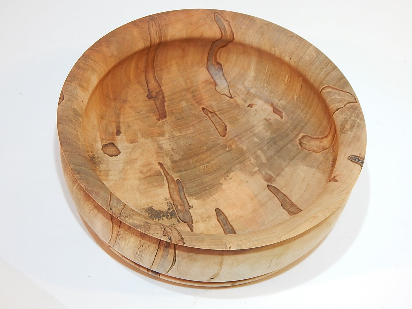 Maple Bowl, Handmade Lathe Turned Box, Artisan Crafted