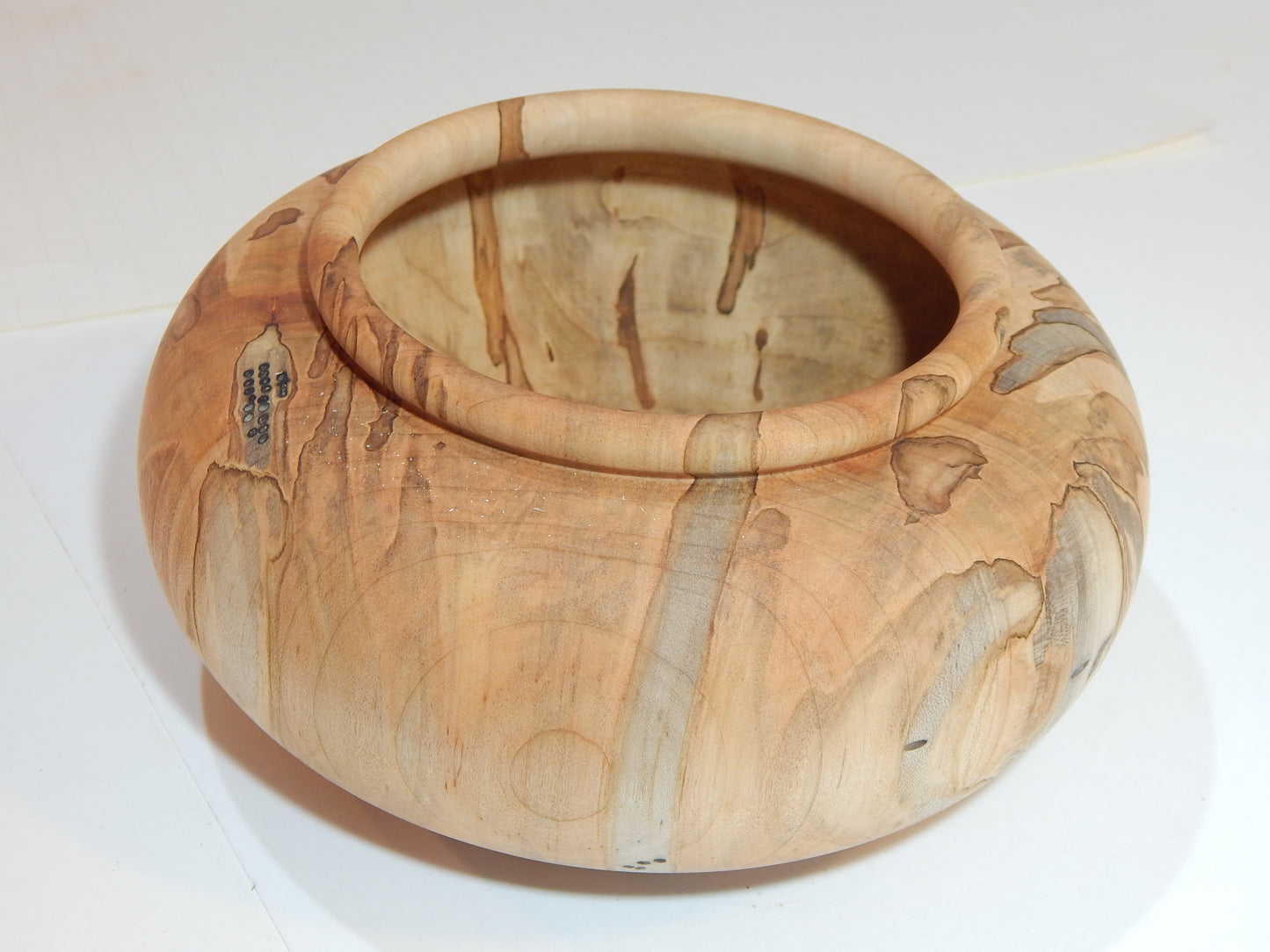 Maple Bowl, Handmade Lathe Turned Box, Artisan Crafted