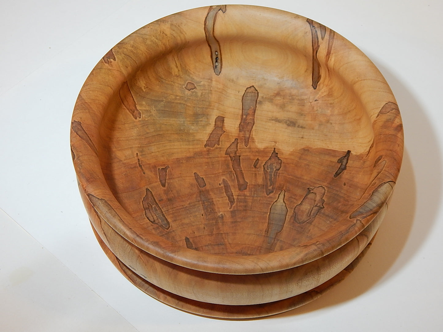 Maple Bowl, Handmade Lathe Turned Box, Artisan Crafted