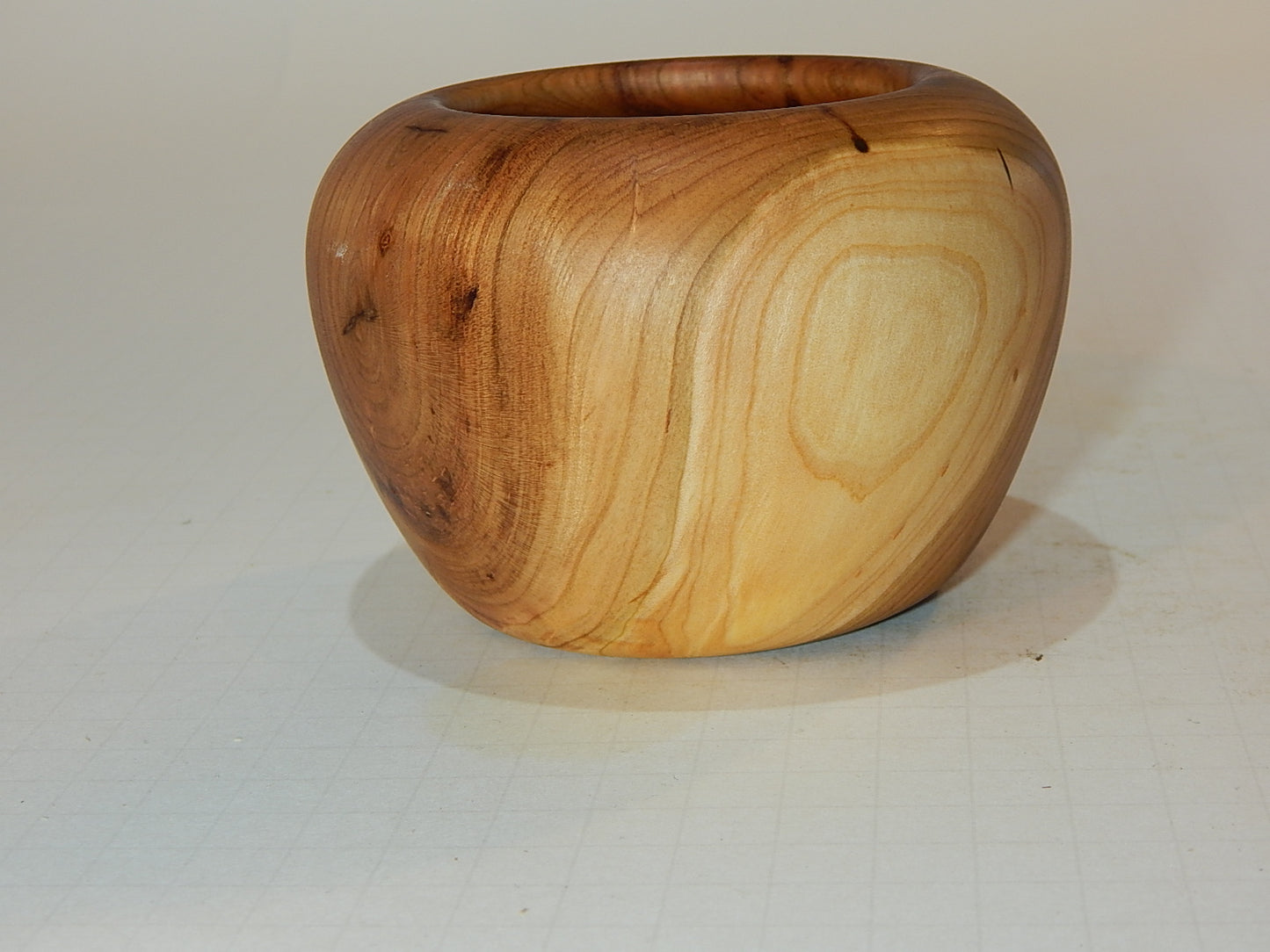 Wild Cherry Bowl, Handmade Lathe Turned, Artisan Crafted