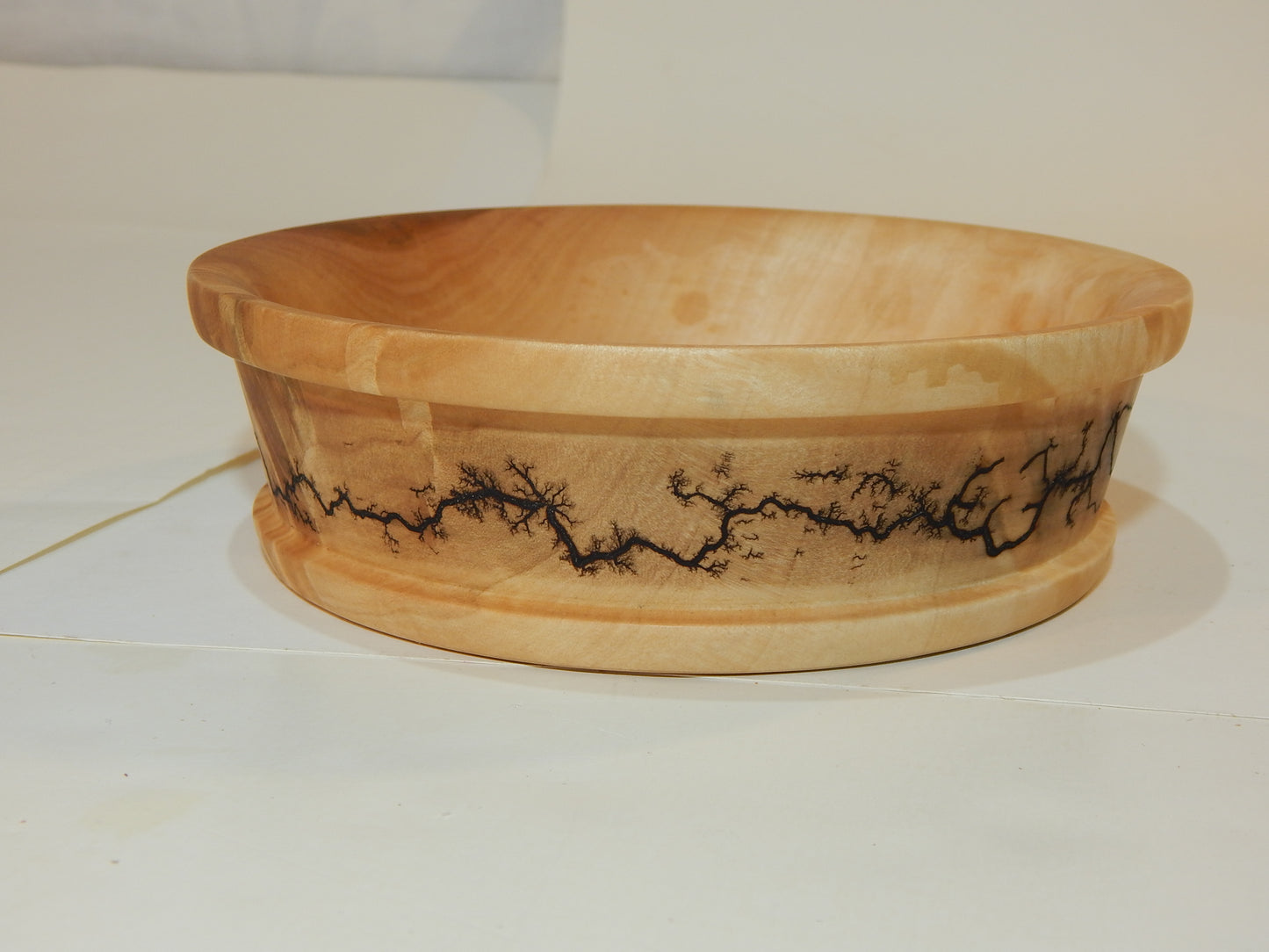 Maple Bowl, Handmade Lathe Turned Box, Artisan Crafted