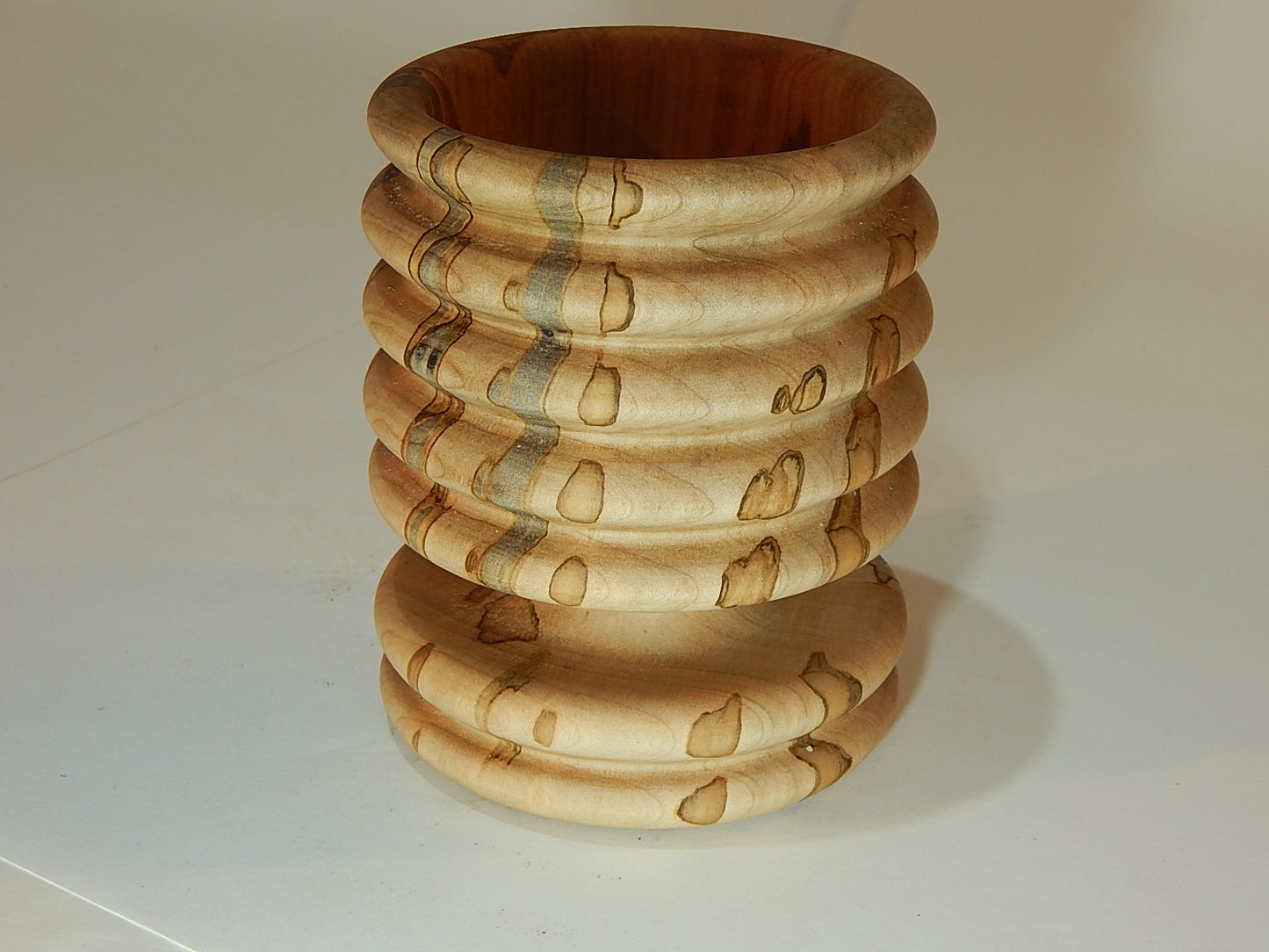 Maple Bowl, Handmade Lathe Turned Box, Artisan Crafted