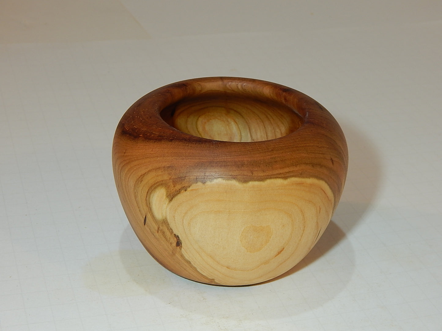 Wild Cherry Bowl, Handmade Lathe Turned, Artisan Crafted