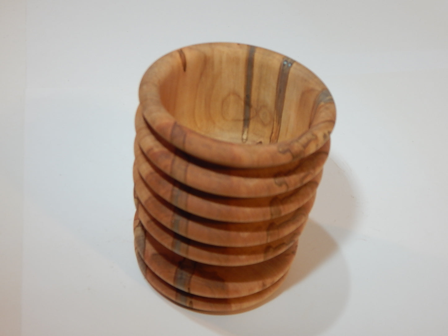 Maple Bowl, Handmade Lathe Turned Box, Artisan Crafted