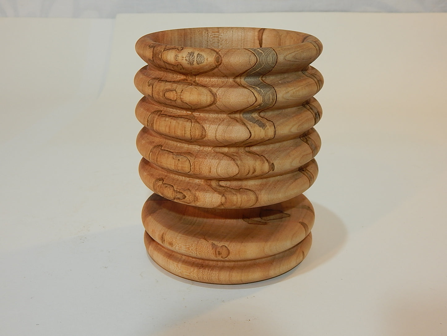 Maple Bowl, Handmade Lathe Turned Box, Artisan Crafted