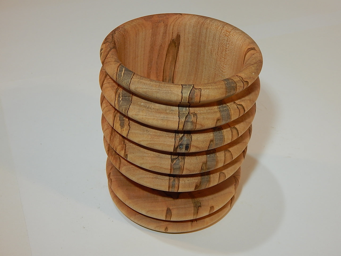Maple Bowl, Handmade Lathe Turned Box, Artisan Crafted