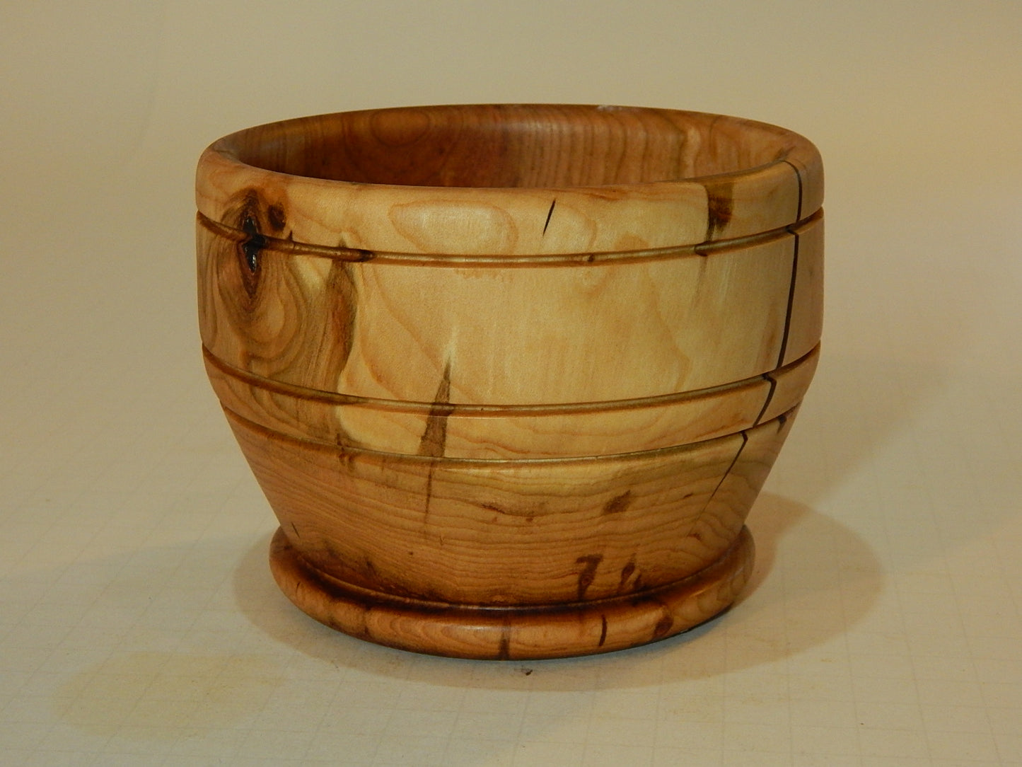 Wild Cherry Bowl, Handmade Lathe Turned, Artisan Crafted