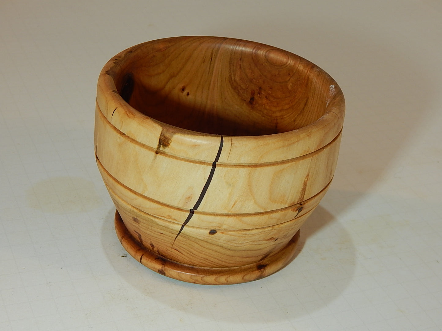 Wild Cherry Bowl, Handmade Lathe Turned, Artisan Crafted