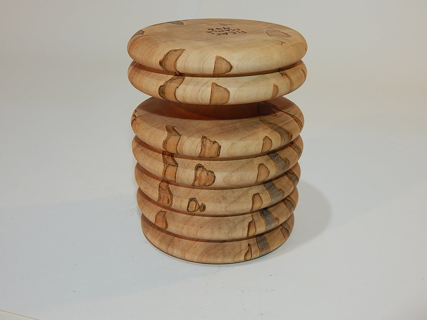 Maple Bowl, Handmade Lathe Turned Box, Artisan Crafted