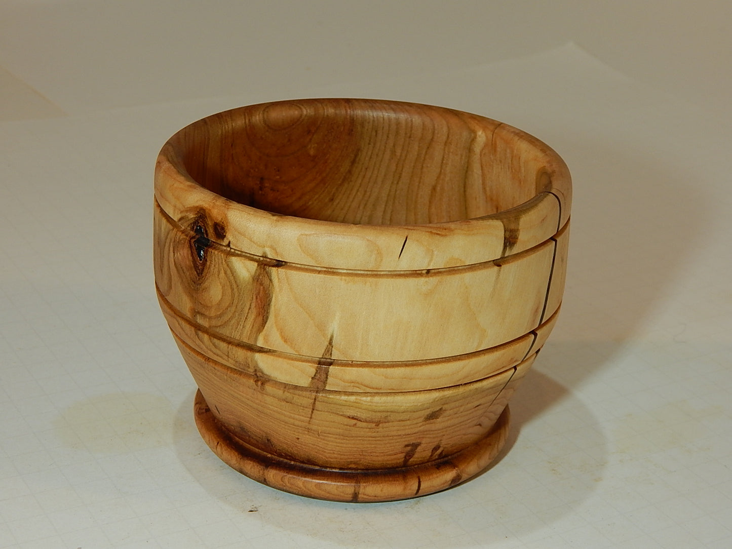 Wild Cherry Bowl, Handmade Lathe Turned, Artisan Crafted