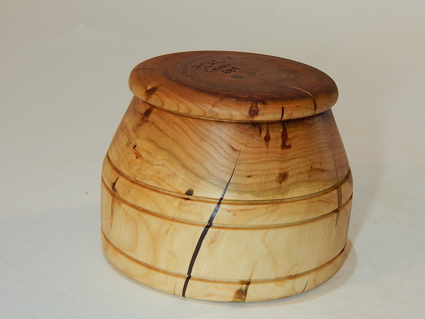 Wild Cherry Bowl, Handmade Lathe Turned, Artisan Crafted