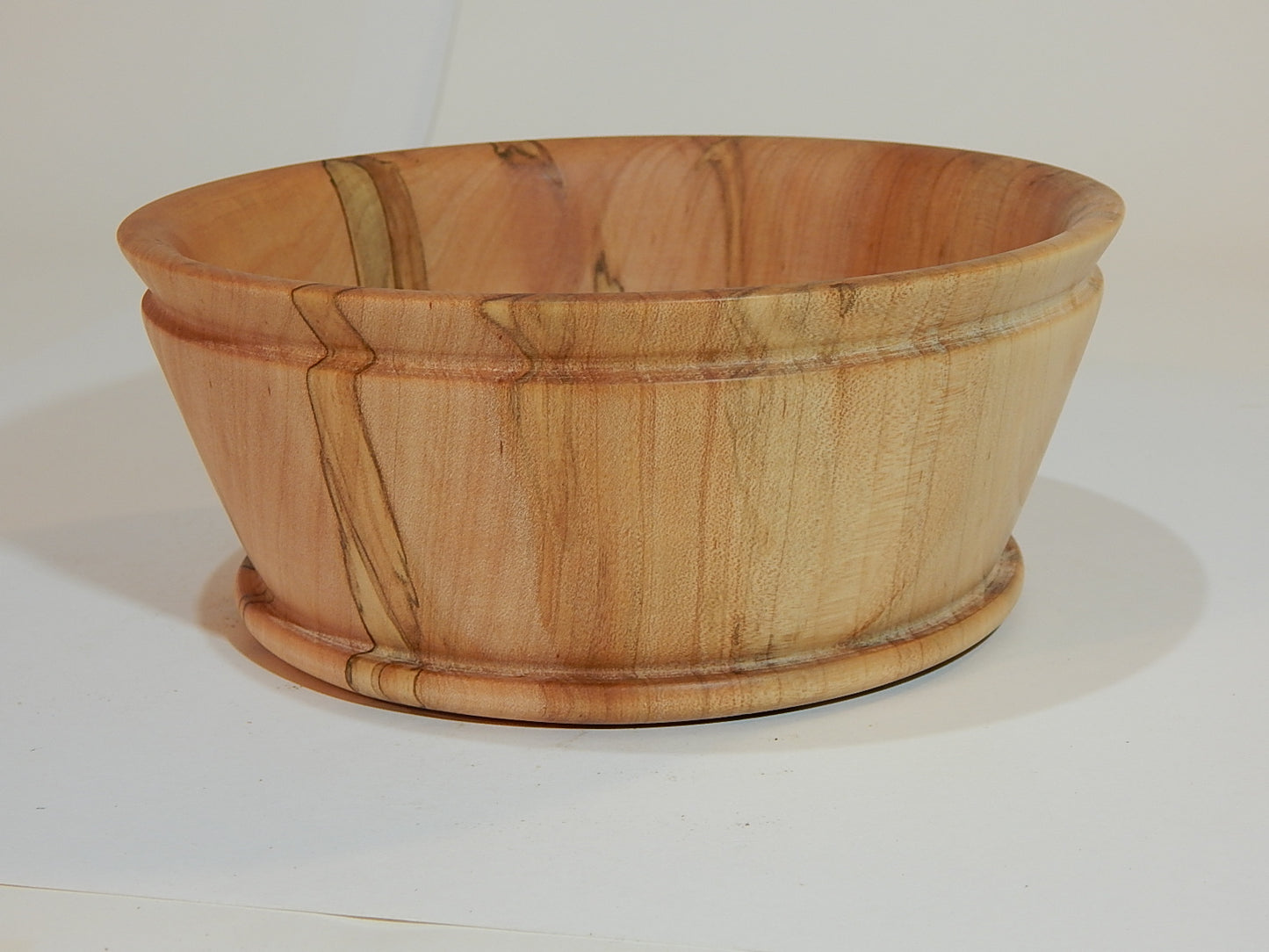 Maple Bowl, Handmade Lathe Turned Box, Artisan Crafted