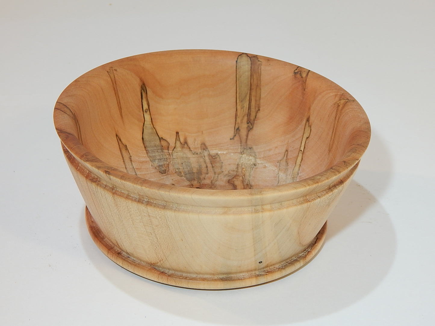 Maple Bowl, Handmade Lathe Turned Box, Artisan Crafted