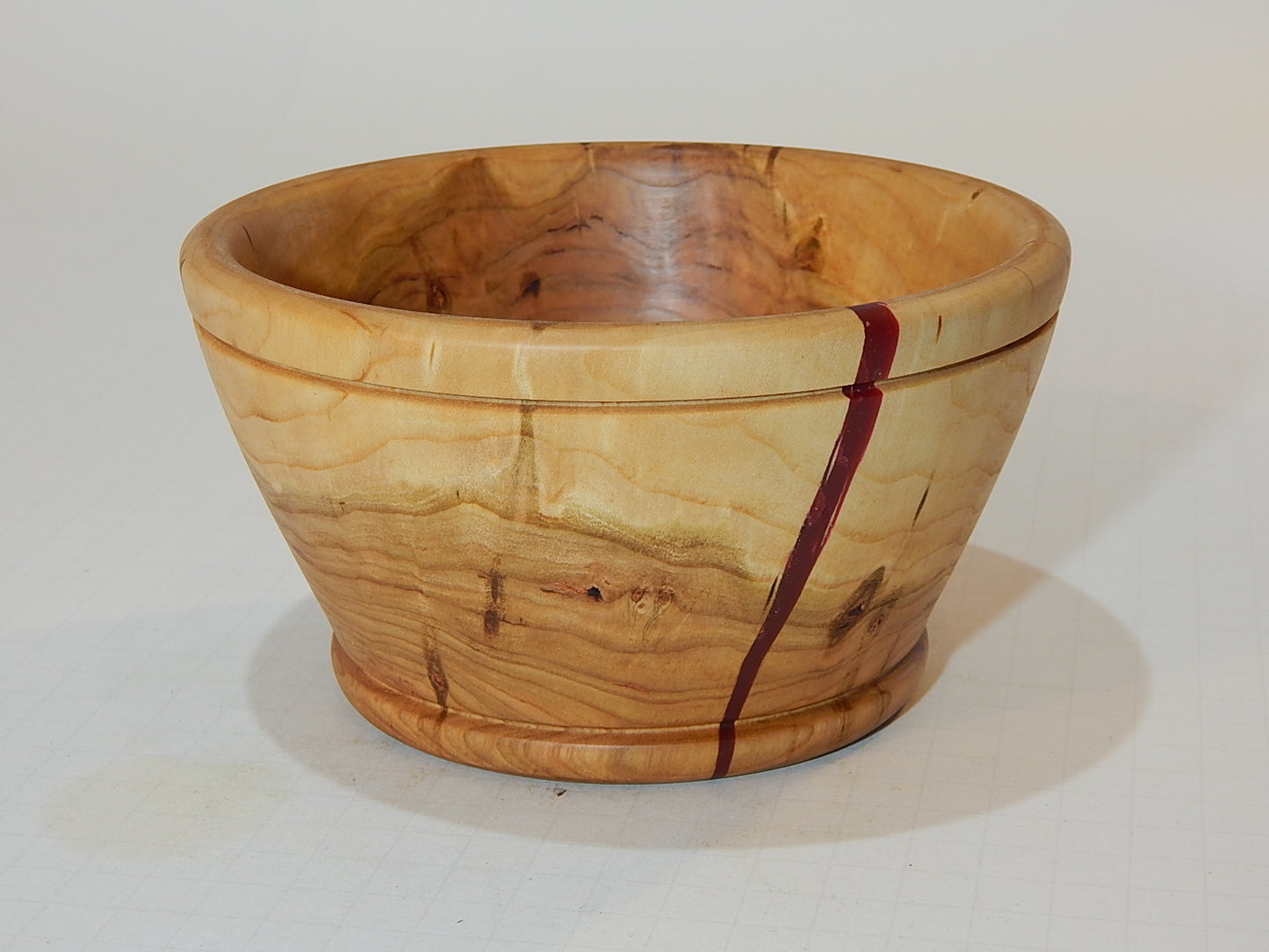 Wild Cherry Bowl, Handmade Lathe Turned, Artisan Crafted