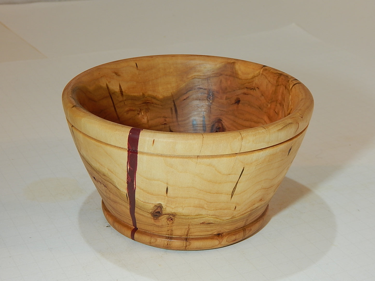 Wild Cherry Bowl, Handmade Lathe Turned, Artisan Crafted