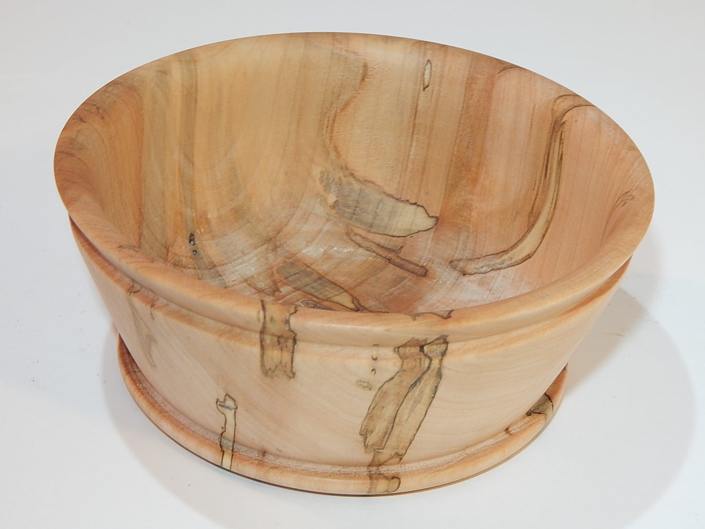 Maple Bowl, Handmade Lathe Turned Box, Artisan Crafted