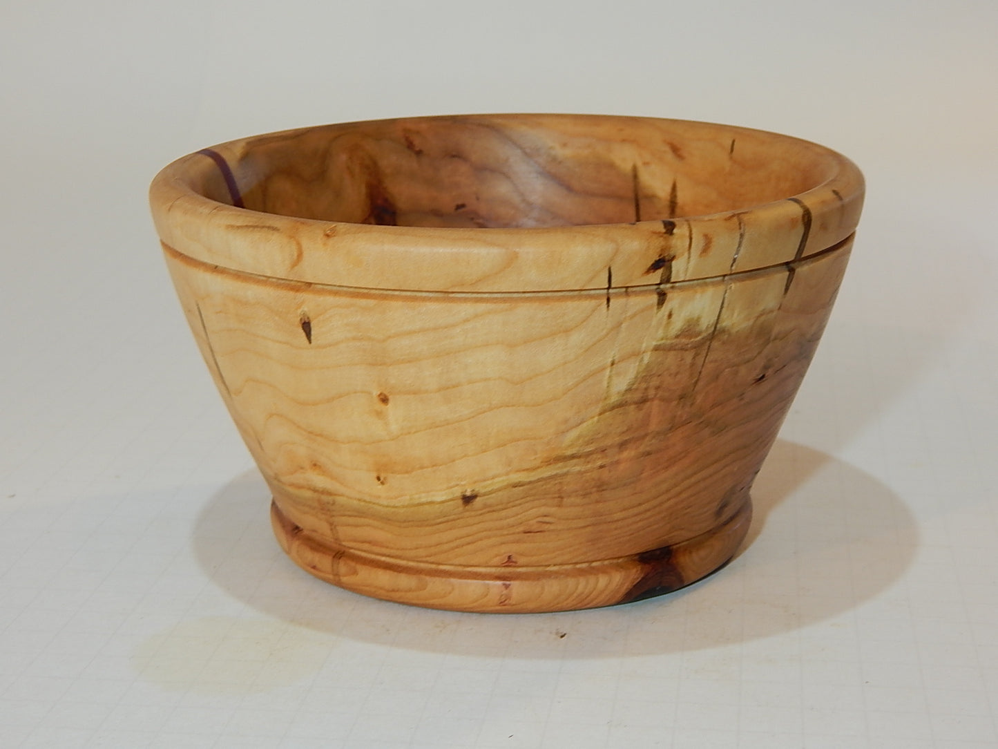 Wild Cherry Bowl, Handmade Lathe Turned, Artisan Crafted