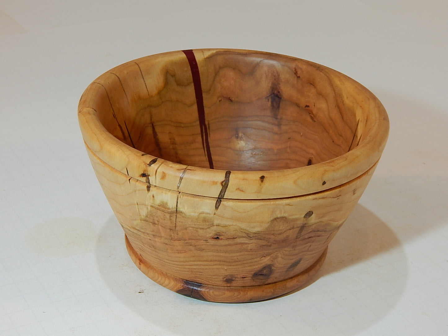 Wild Cherry Bowl, Handmade Lathe Turned, Artisan Crafted