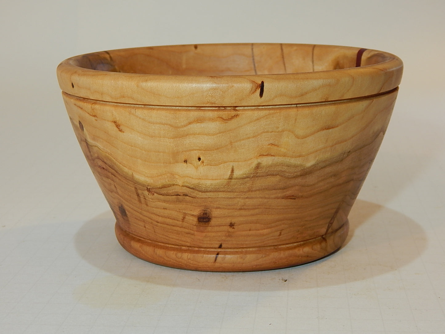 Wild Cherry Bowl, Handmade Lathe Turned, Artisan Crafted