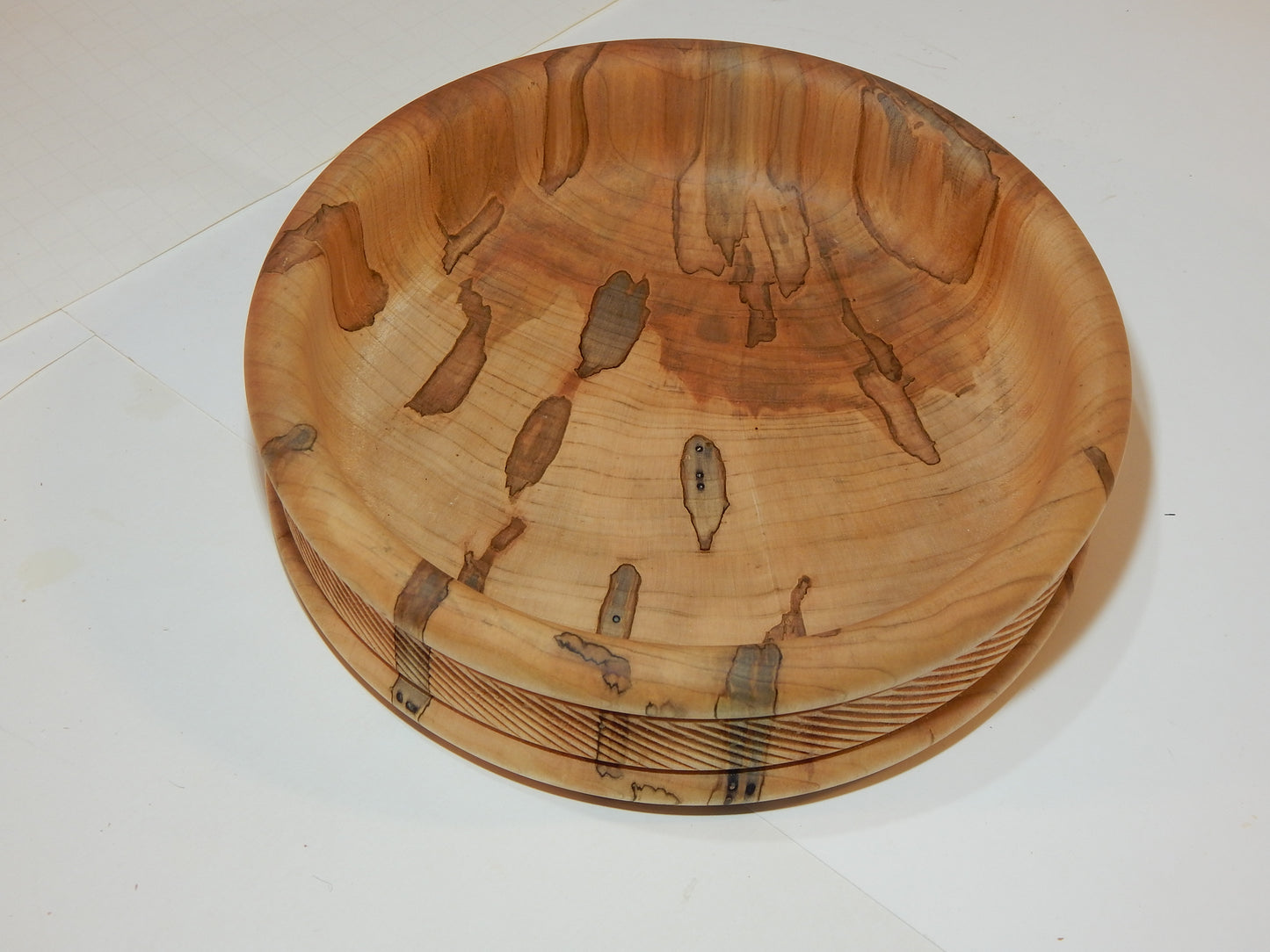 Maple Bowl, Handmade Lathe Turned Box, Artisan Crafted