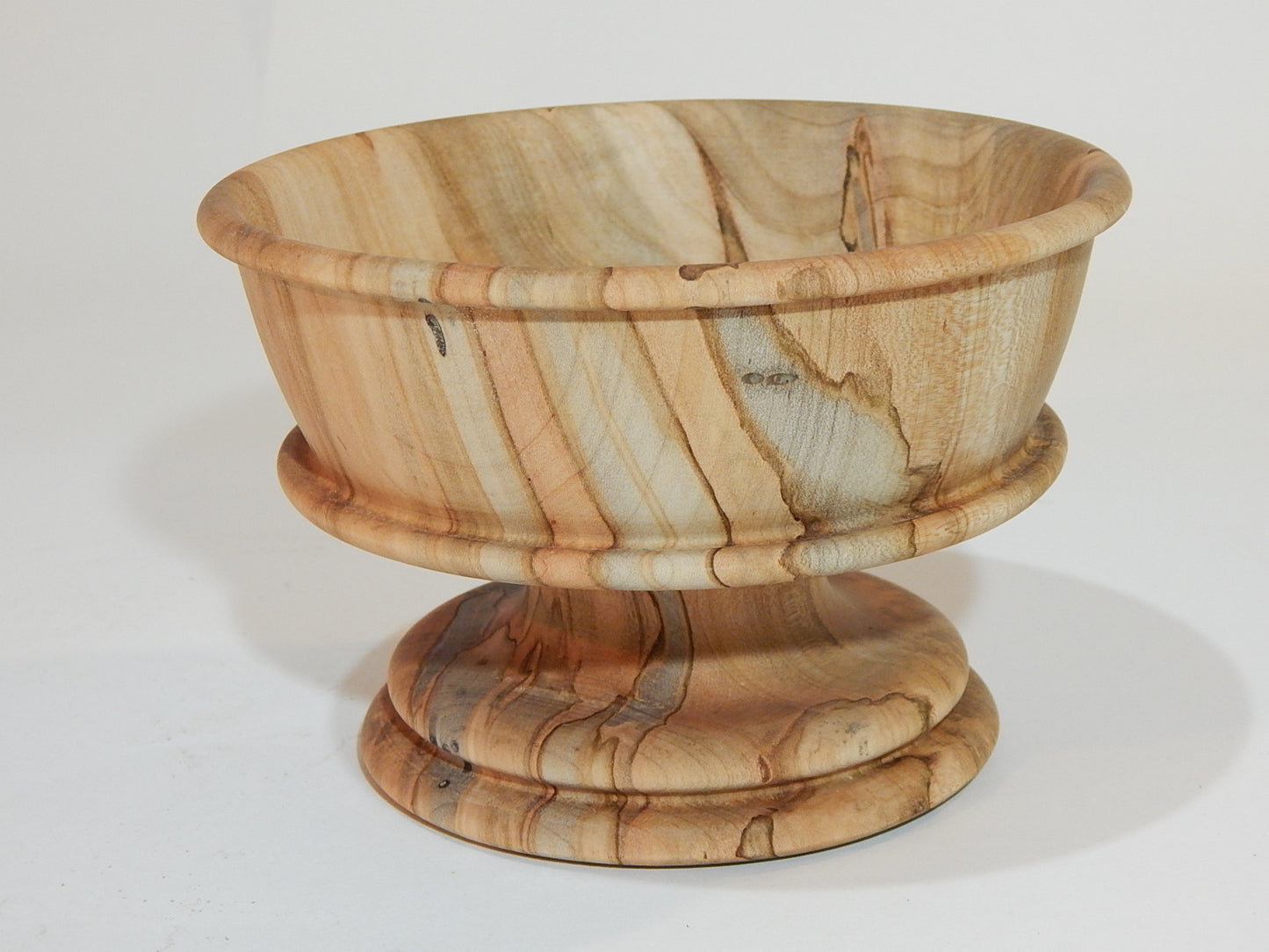 Maple Bowl, Handmade Lathe Turned Box, Artisan Crafted