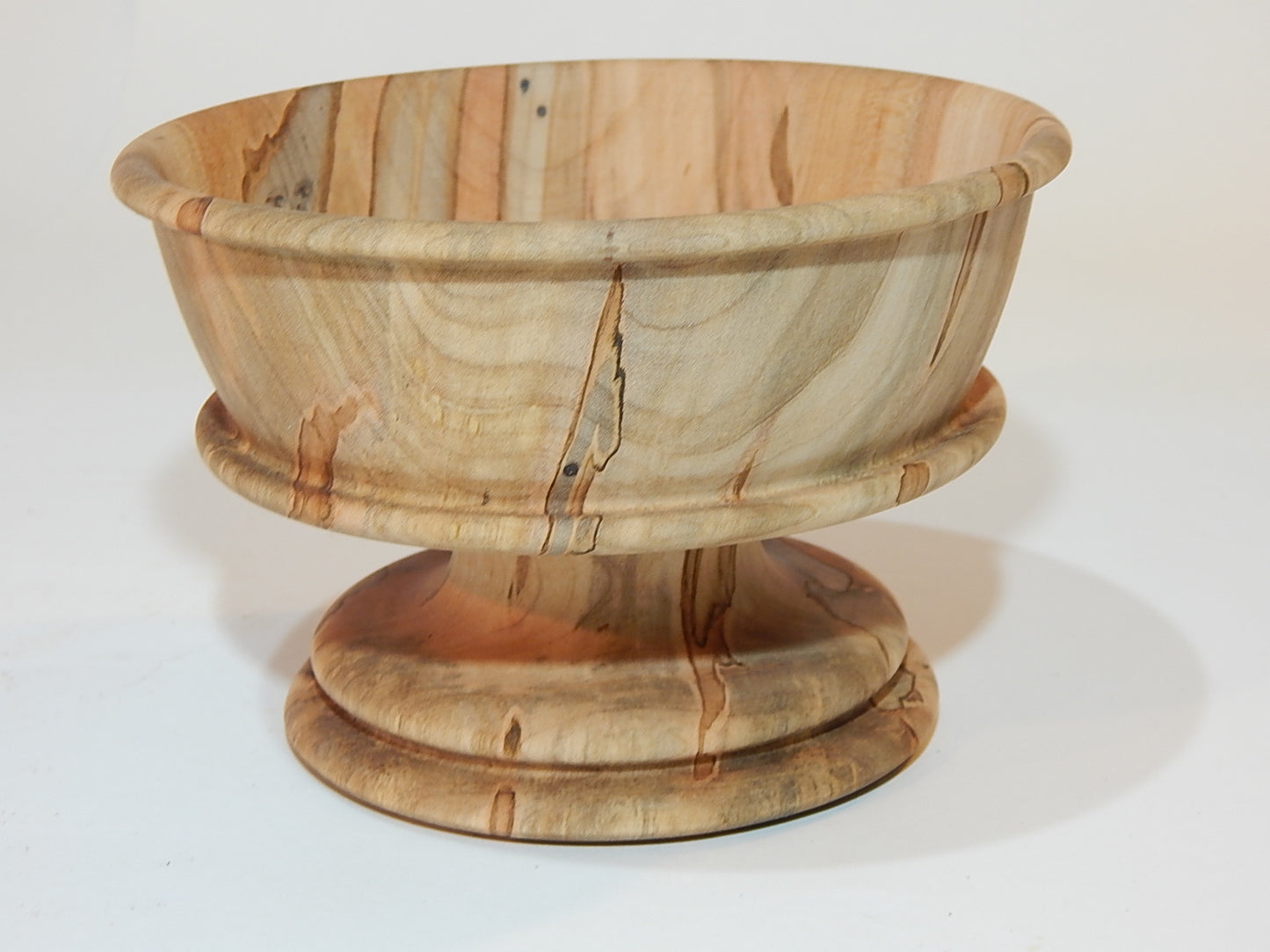 Maple Bowl, Handmade Lathe Turned Box, Artisan Crafted