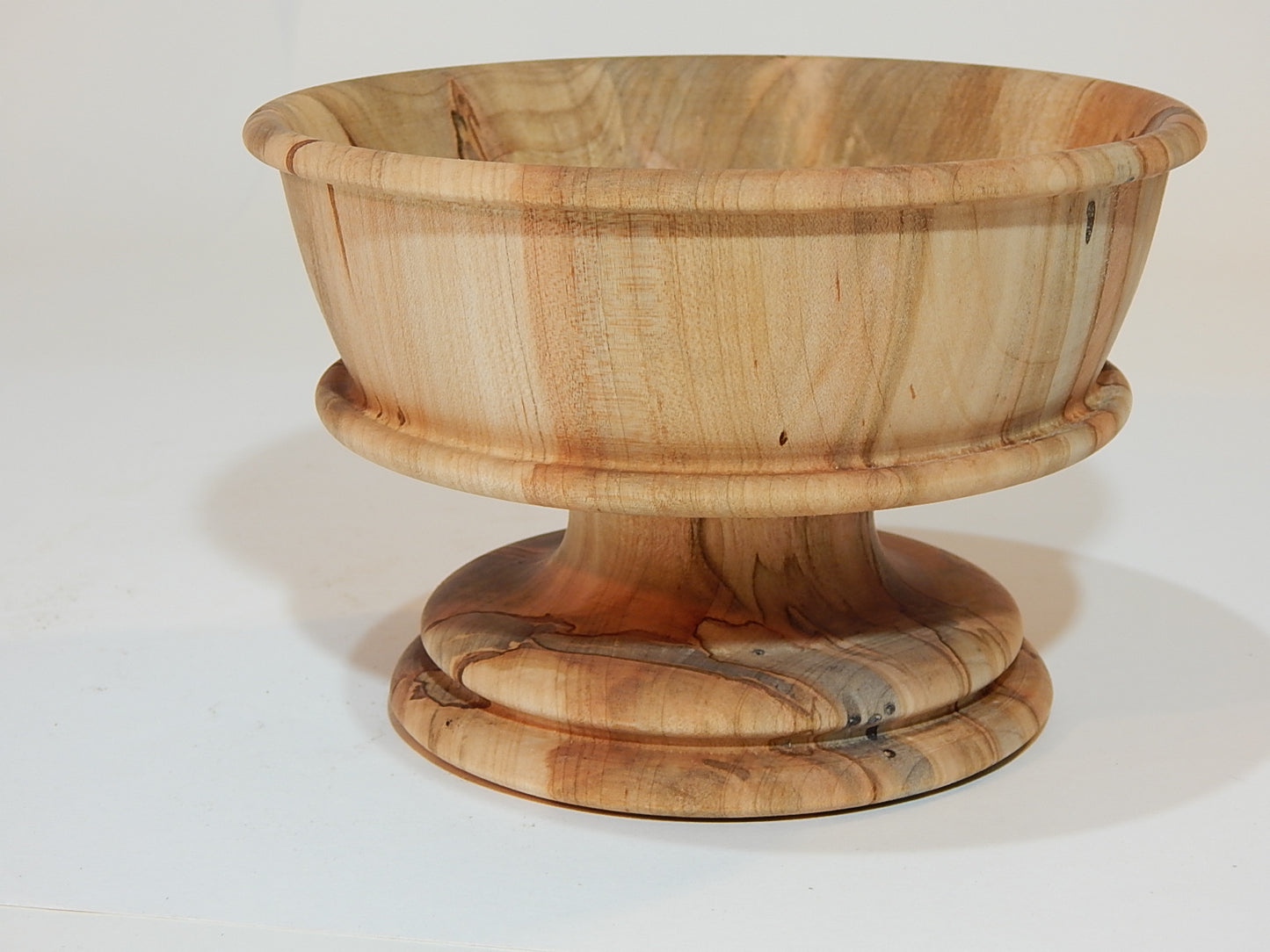 Maple Bowl, Handmade Lathe Turned Box, Artisan Crafted